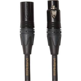 Gold Microphone cable 3m