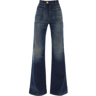 Balmain High-rise flared jeans - blue - XL+