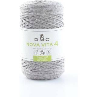 DMC Nova Vita 4 Garn Unicolor 111 Sand Indhold: 80% recycled bomuld, 20% polyester Vægt: 250 gram = 200 meter Anbefalede strikkepind 5mm Anbefalede hæklenål 4mm Strikkefasthed: 10 x 10 cm = 14m x 23 p Finvask30ºC / Tørres fladt.
