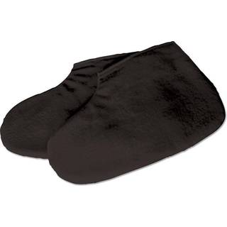 Deo Pedicure Booties 100% Bomuld Paraffin Wax Treatments - Sort