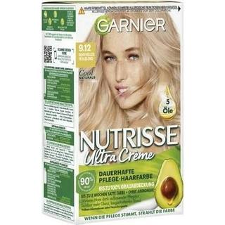 Garnier Nutrisse Ultra Créme permanent plejehårfarve 9.12 Meget lys perleblond
