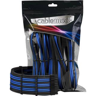 CableMod PRO ModMesh Cable Extension Kit - Sort/Blå -> Forventet levering: 1-2 hverdage