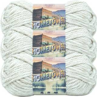 Lion brand garn hjemby garn voluminøst garn garn til strikning og hækling af 3-pakker Catskills hjørne