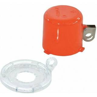 Trykknap Lockout-enhed (22 mm), rød, med standard Cover