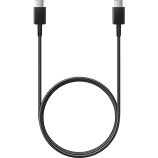 Original Samsung USB-C til USB-C 3A kabel 1 meter - EP-DA705BBE - Sort