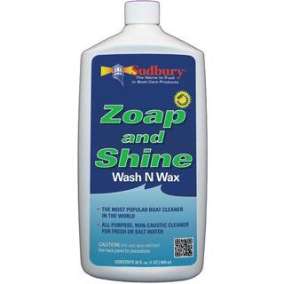 Sudbury 809Q Zoap N Shine Wash and Wax (Quart)