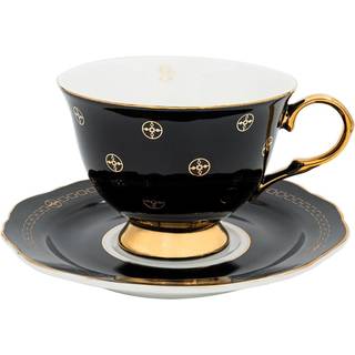 Hilke Collection Anima Gemella Nero kop med underskål 22 cl