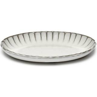Serax Inku oval serveringsskål M 15,4x22 cm White