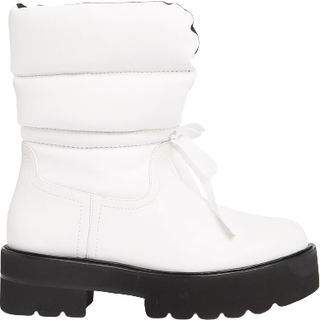 Stuart Weitzman Tyler Ultralift Bootie - Woman  White 35