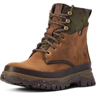 Ariat Ariat Moresby Waterproof Shoret Lace-Up Hiking Brown Boots