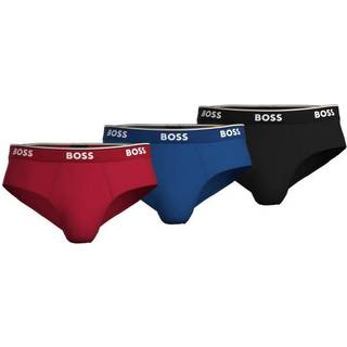 BOSS 3-pak Power Brief - Blue/Red - Medium * Kampagne *