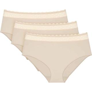 Triumph 3-pak Feel Of Modal Midi - Creme - X-Small * Kampagne *