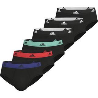 adidas 12-pak Active Flex Cotton Briefs - Black - Medium * Kampagne *