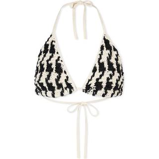 Omar Bra - Black And Cream Houndstooth Xs