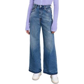 Acne Studios 2022F high-rise wide-leg jeans - blue - 28