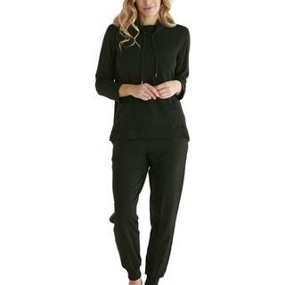 Damella Bamboo Frenchterry Suit - Darkgreen - Large