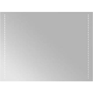 badeværelsesspejl med LED-lys 60x80 cm