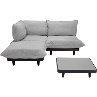 Fatboy Paletti Sæt Medium + Bord - Rock Grey