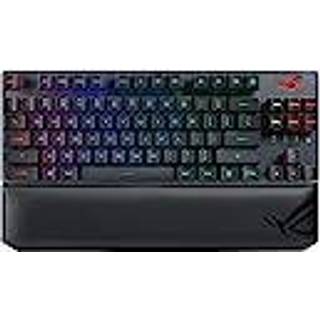 ASUS ROG Strix Scope RX TKL Wireless Deluxe tastatur Spil USB + RF Wireless + Bluetooth AZERTY Fransk Sort