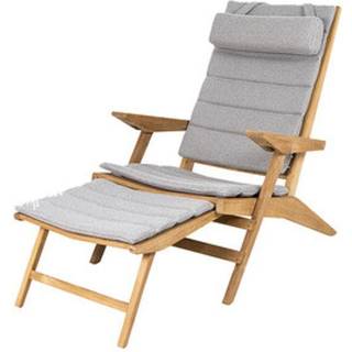 Cane-Line - Flip Fällstol Dynset Light Grey - Dyner og puder - Strand+Hvass - Grå