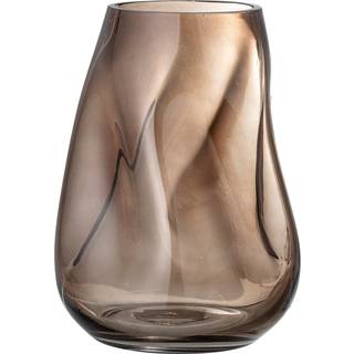Bloomingville Bloomingville glasvase 26 cm Brun