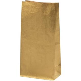 Gavepose, 6,5x11x22,5 cm, Guld, 100 stk.