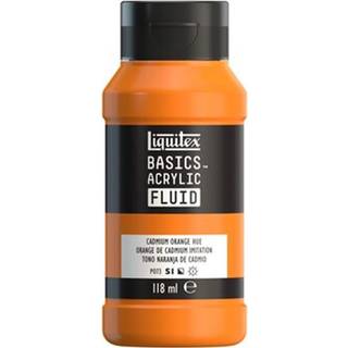 Basics fluid 118ml cadmium orange hue row 720