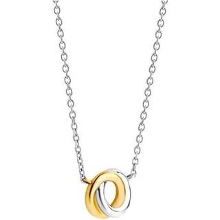 TI SENTO Gold Plated Silver Circle Necklace - F6916