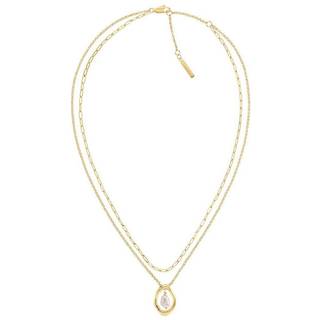 Calvin Klein Edgy Pearls Halskæde Rustfrit Stål 35000559 - Dame - Stainless Steel