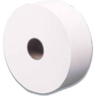 Jumborulle 2-lags Midi 380m x 9cm Ø26cm 100% nyfiber hvid