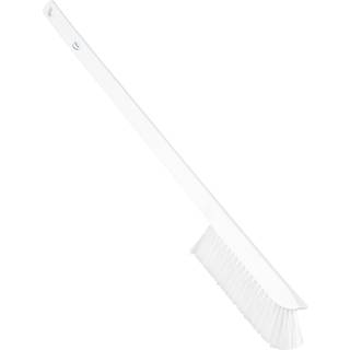 Vikan Ultra smal vaskebørste med langt skaft 600 mm, Medium Hvid (41975)