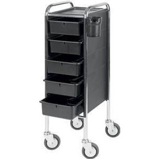 Efalock-Professional Leverancer-til-frisoerer ArbejdsvognArbejdsvogn Piccolo 84/5 Store hjul Sort 1 Stk. (2.105,00 kr / 1 stk.) - 1 Stk.