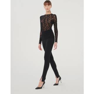 Wolford Midnight Grace high-rise jersey leggings - black - L