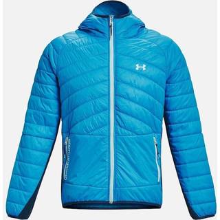 Jakke med hætte Under Armour UA Active Hybrid 1375447-419 Størrelse S