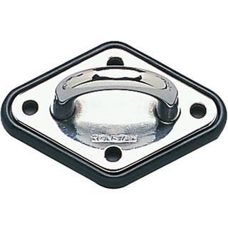 Fast padeye Ronstan RF415, rustfri, 75 x 51 mm, 4 huller