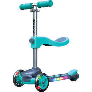 Razor Rollie DLX 2-in-1 convertible with light up function - Teal
