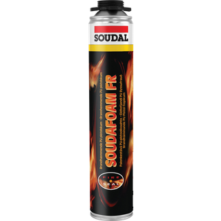 SOUDAL brandskum Soudafoam FR NBS/Gun 750ml rød