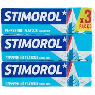 Stimorol Peppermint Flavour Tyggegummi - 3-pk.