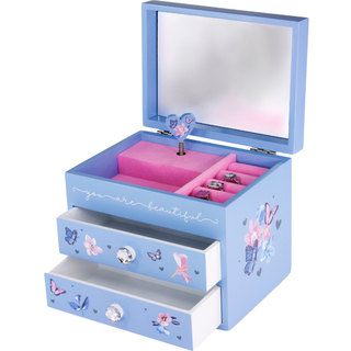 Tinka Jewelry Box with Music - Butterfly