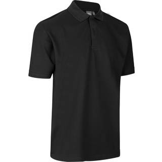ID 0330 PRO Wear poloshirt trykknap Sort 2XL