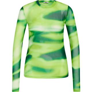 MelaBZMetine top - Lime AOP