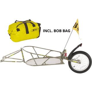 BOB IBEX Cykelanhænger Inkl. Taske, Gold, 26" - Universal Cykeludstyr