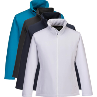 Portwest TK21 Print & Promo dame softshell (2lags) M Hvid