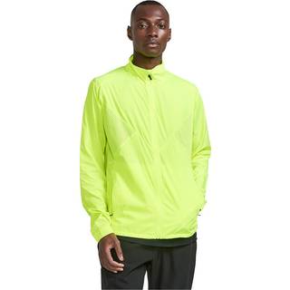 Craft Adv Essence Wind Jacket - Herre XXL, Gul | Vind- og Vandafvisende, Reflekser