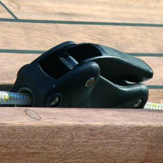 Aflaster Spinlock XAS Clutch Black, single, for Ø6 - 12 mm line