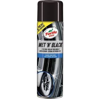 Dækshine Skum - Turtle Wax Wet &#39;n&#39; Black - 500 ml - Hurtig levering
