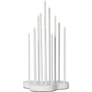 Star Trading - Advent Candlestake Buzz - White - 43 cm