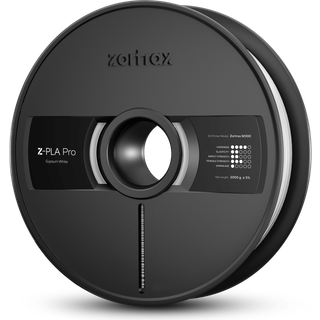 Zortrax Z-PLA Pro filament for M300 - 1,75mm - 2 kg - Gips Hvid
