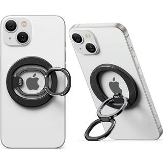 ESR Magnetic Phone Ring Holder (Halolock) kompatibel med MagSafe Ring Holder Magnetic Telefongreb med justerbar stativ kompatibel med MagSafe Tel