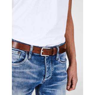 Jack &amp; Jones Männlich JACLEE LEATHER BELT NOOS braun